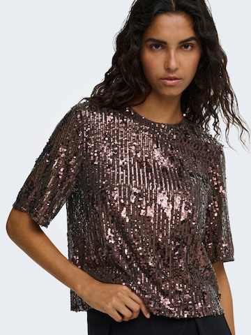 JDY Blouse 'JDYLola' in Brown