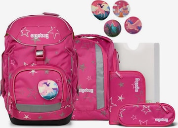 ergobag Backpack 'Pack Schulrucksack' in Pink: front
