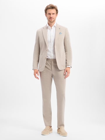 Thomas Goodwin Regular Anzug in Beige: Vorderseite