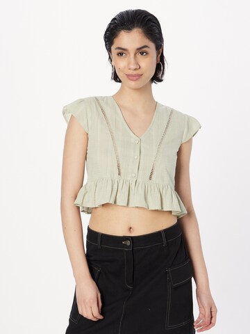 ABOUT YOU Blouse 'Katharina' in Green: front