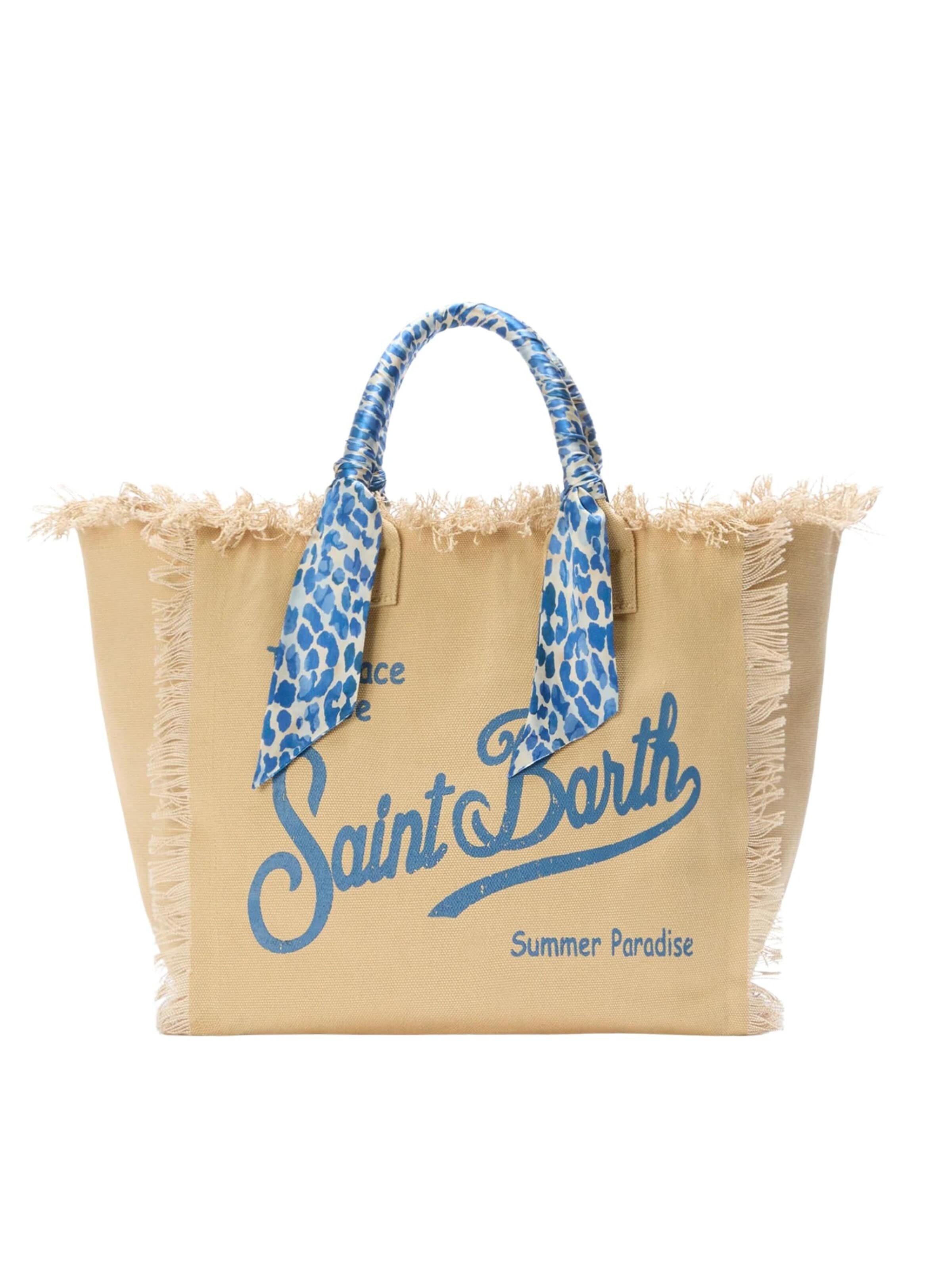 MC2 Saint Barth Schoudertas in Beige: voorkant