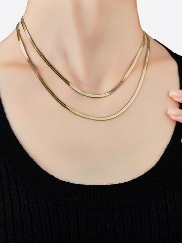Victoria Hyde - Colar 'Grace' em ouro: frente