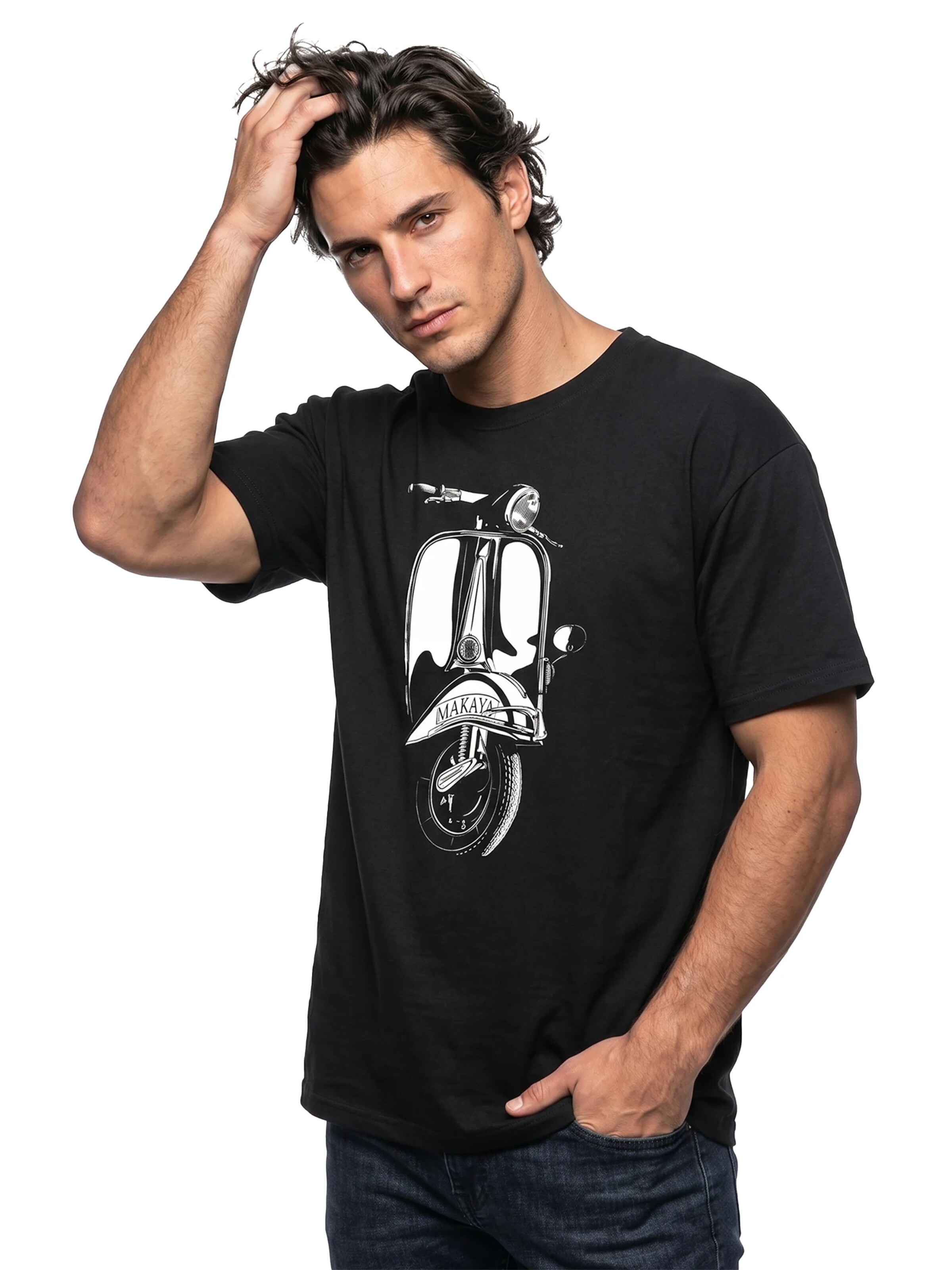 MAKAYA Shirt 'Makaya Roller' in Black