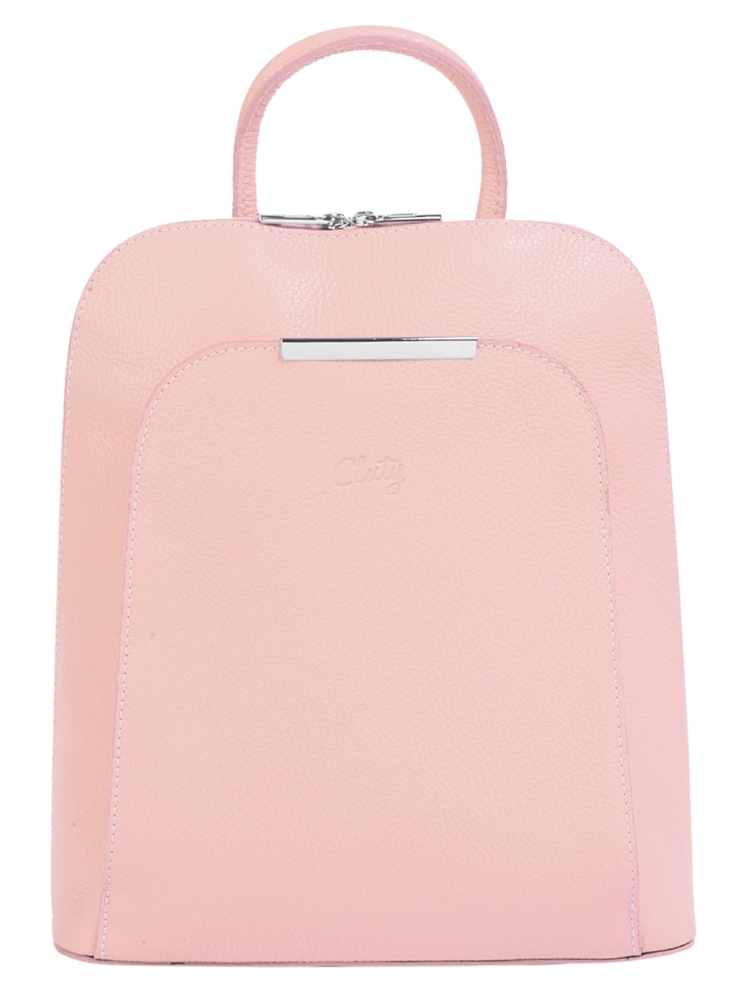 Cluty Rucksack‌‌‌‌‌‌‌‌ in Pink: Vorderseite