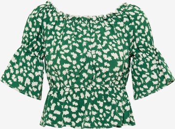 myMo ROCKS Blouse in Green: front