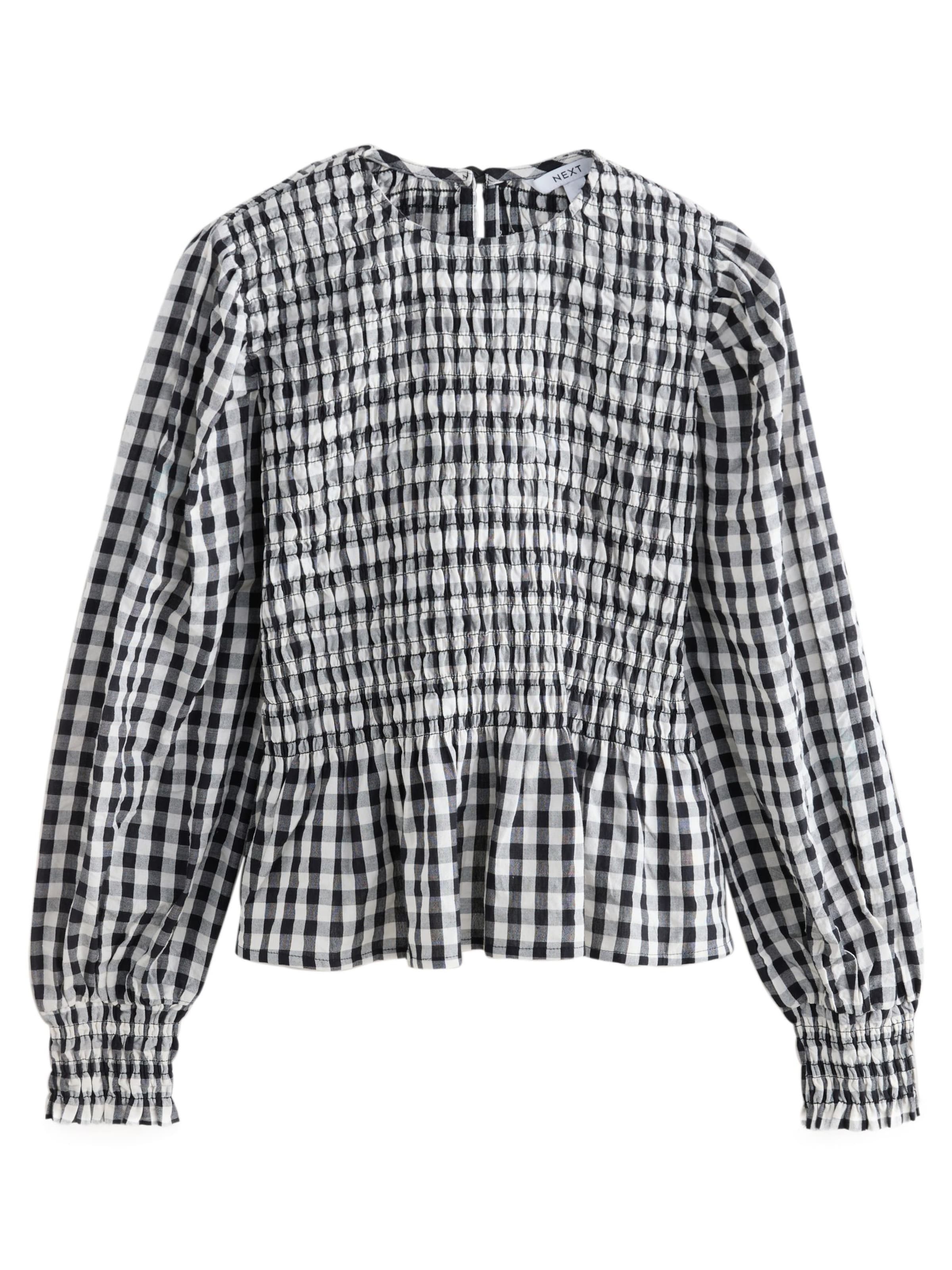Next Blúz - fekete: elől