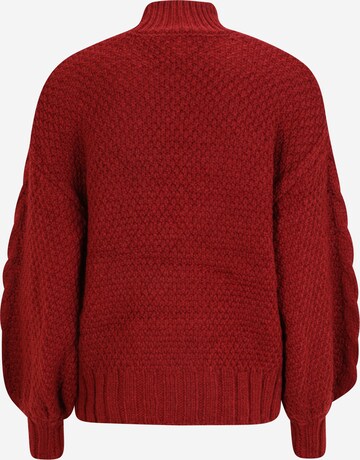 OBJECT Tall Pullover 'ALISON' i rød