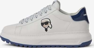 Karl Lagerfeld Matalavartiset tennarit 'Ikon Nft Kapri' värissä nude / tummansininen / musta / valkoinen, Tuotenäkymä