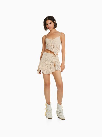 Bershka Toppi värissä beige