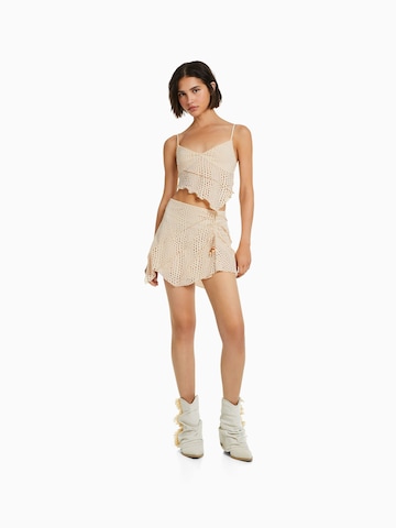 Bershka Toppi värissä beige