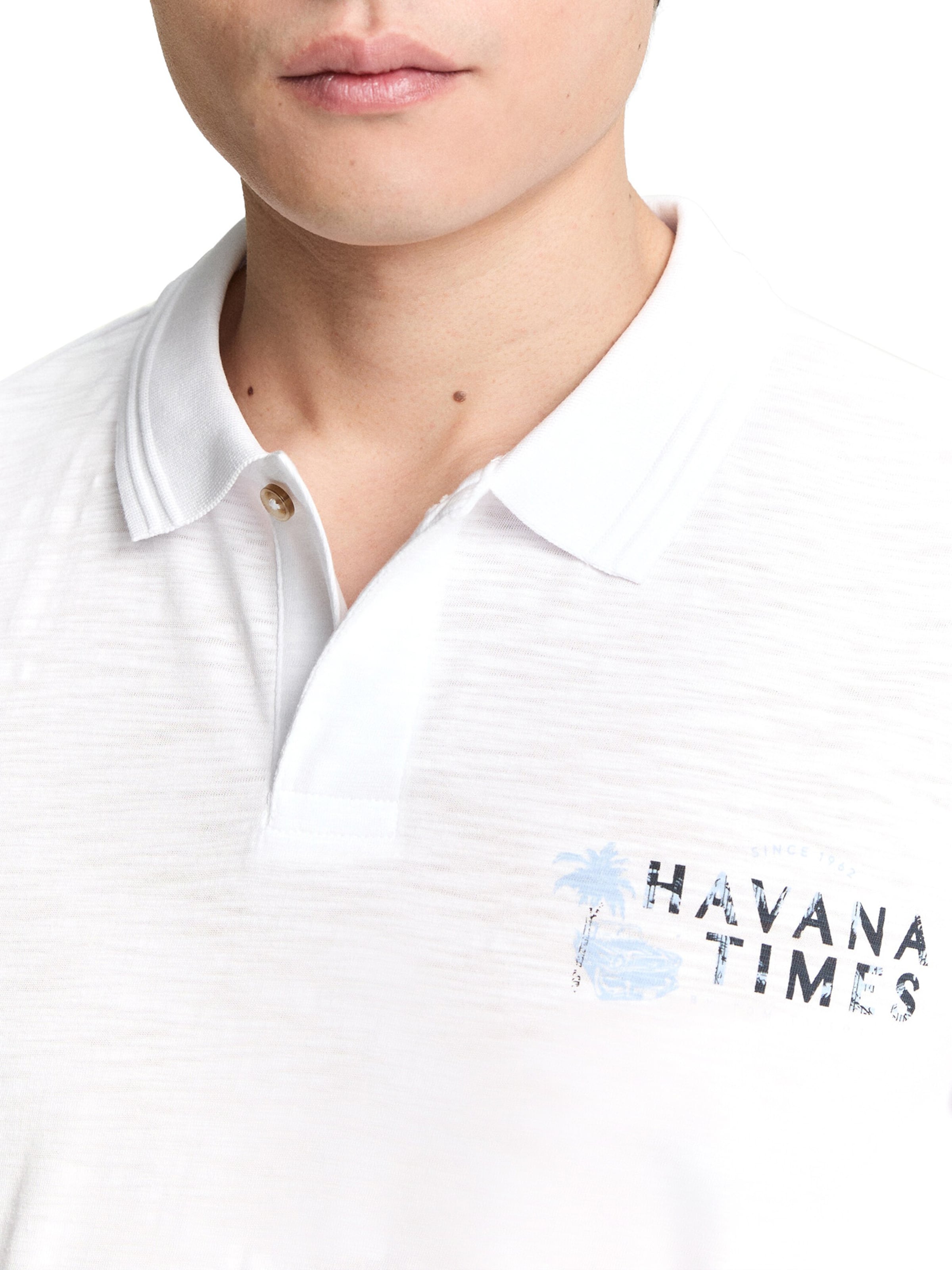 TOM TAILOR Shirt in White