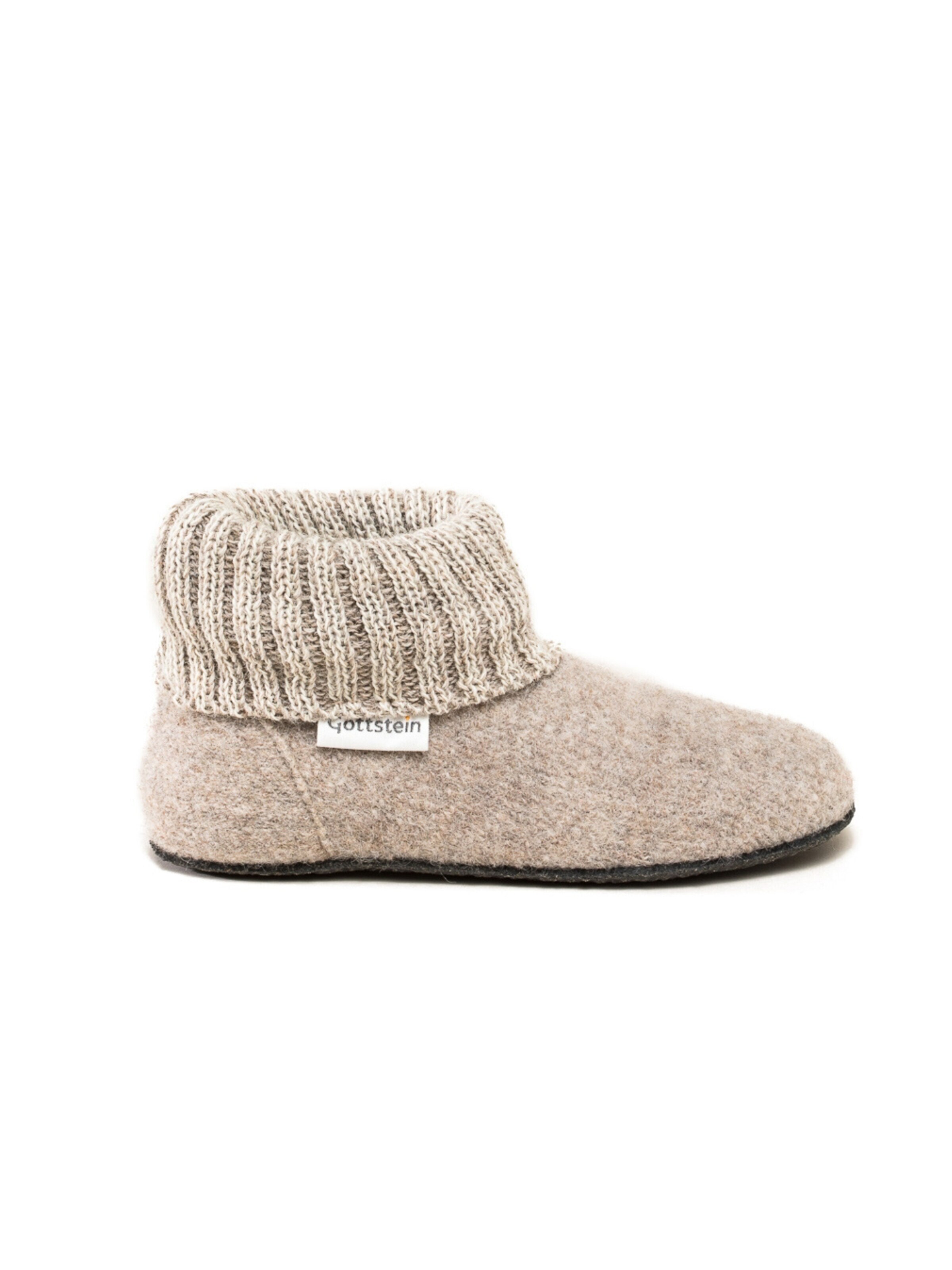 Gottstein Slippers 'Hüttenschuhe Alpine Boot FE' in Beige