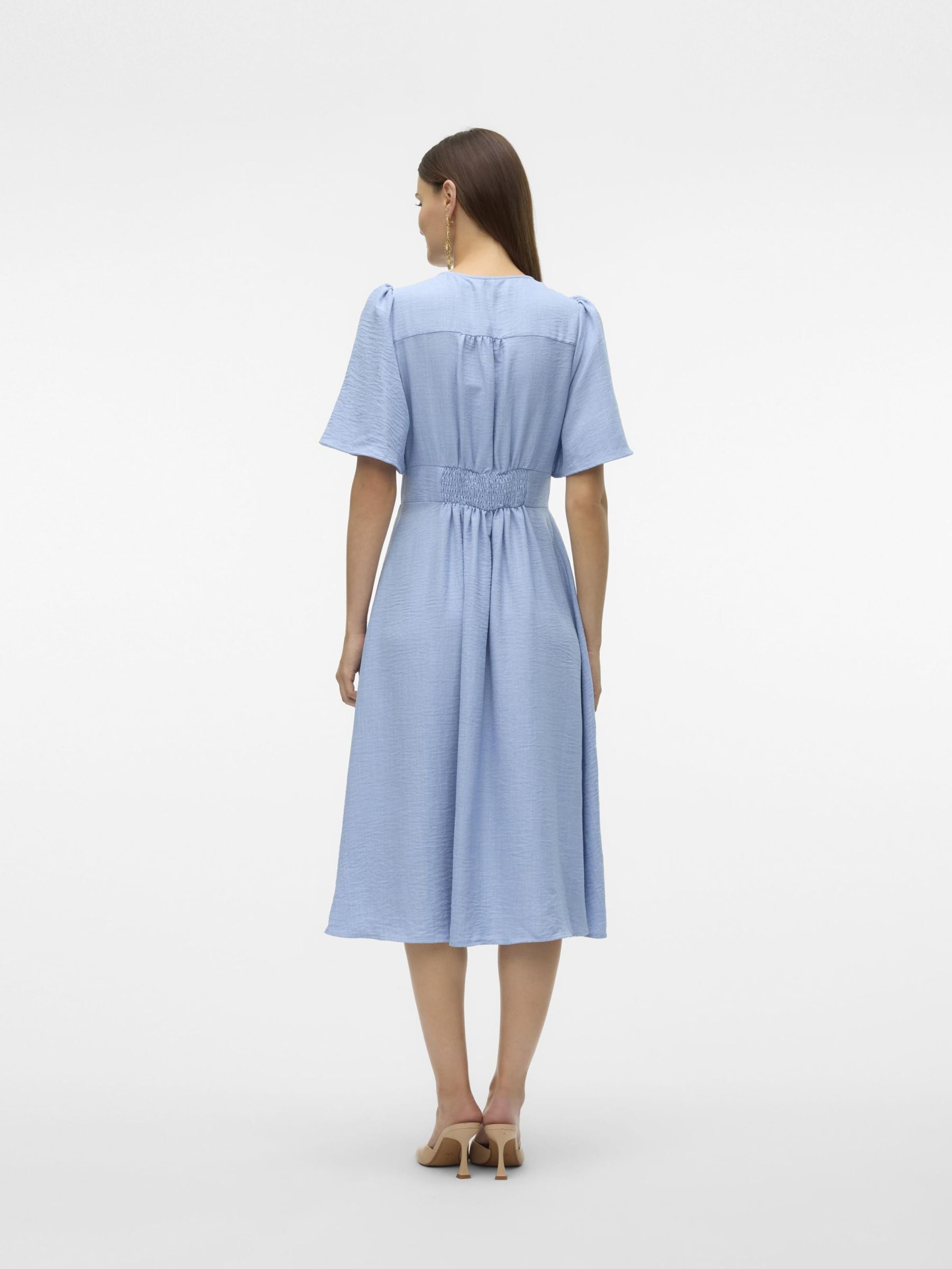 Robe-chemise 'MELANEY' VERO MODA en bleu