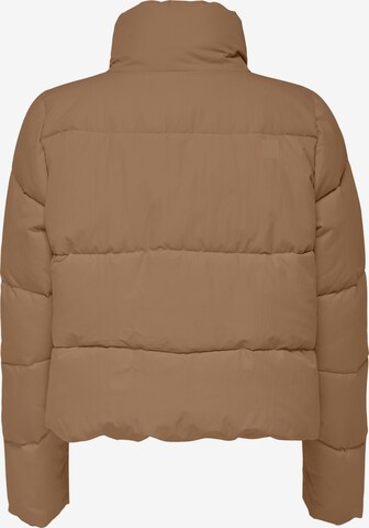 ONLY Winter Jacket 'Dolly' in Brown