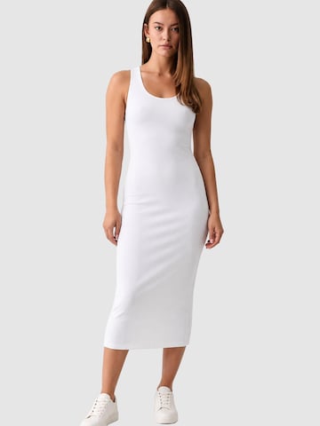 ARMANI EXCHANGE - Vestido de tubo 'XW000820' en blanco