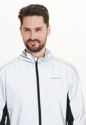 ENDURANCE Athletic Jacket 'Peelier' in Silver