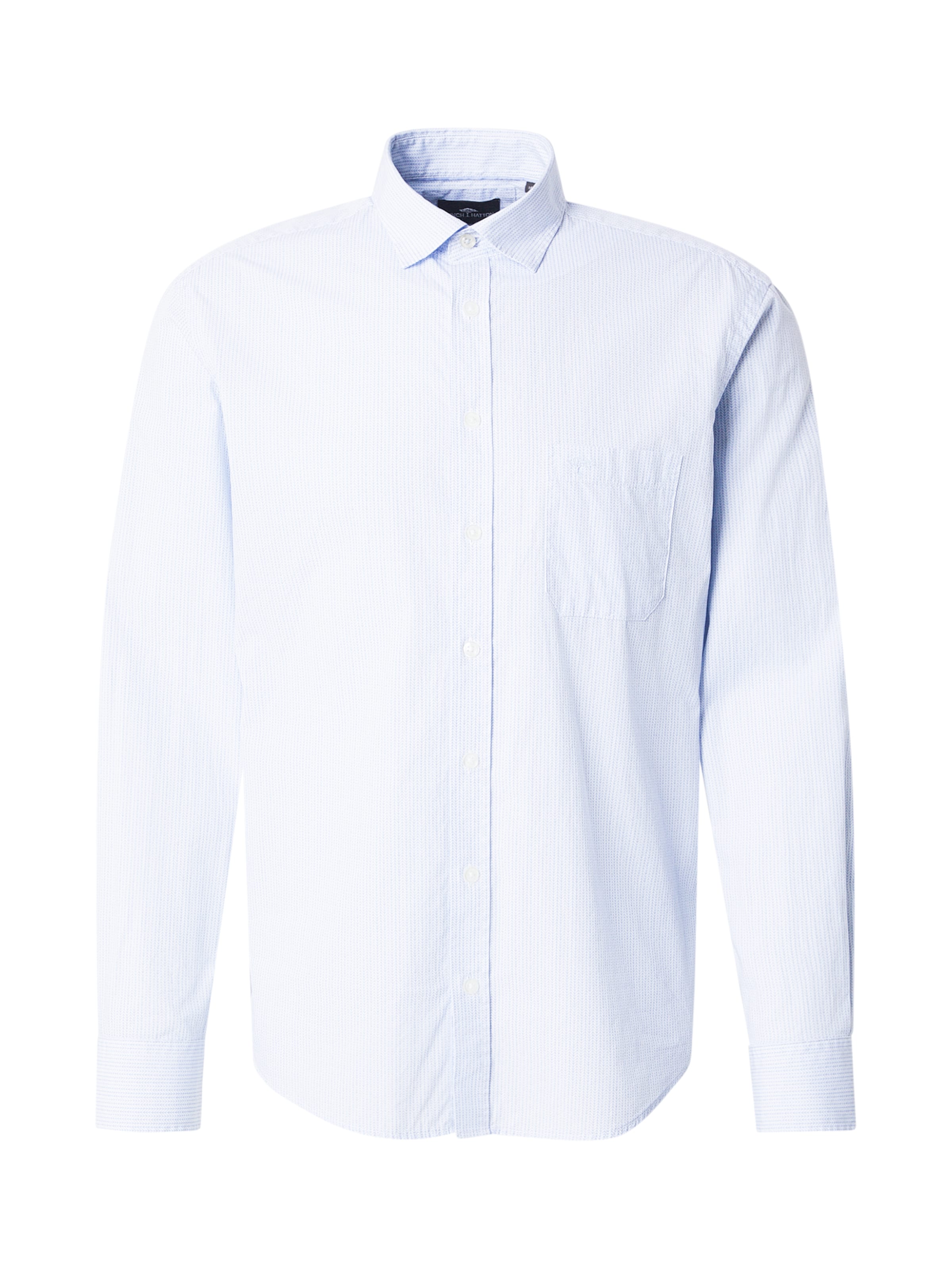 FYNCH-HATTON Klasický střih Košile – modrá: přední strana