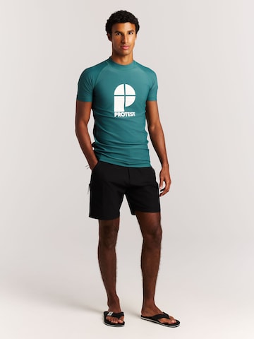 PROTEST Functioneel shirt 'PRTCATER' in Groen