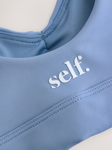 self. - Bustier Sujetador en azul