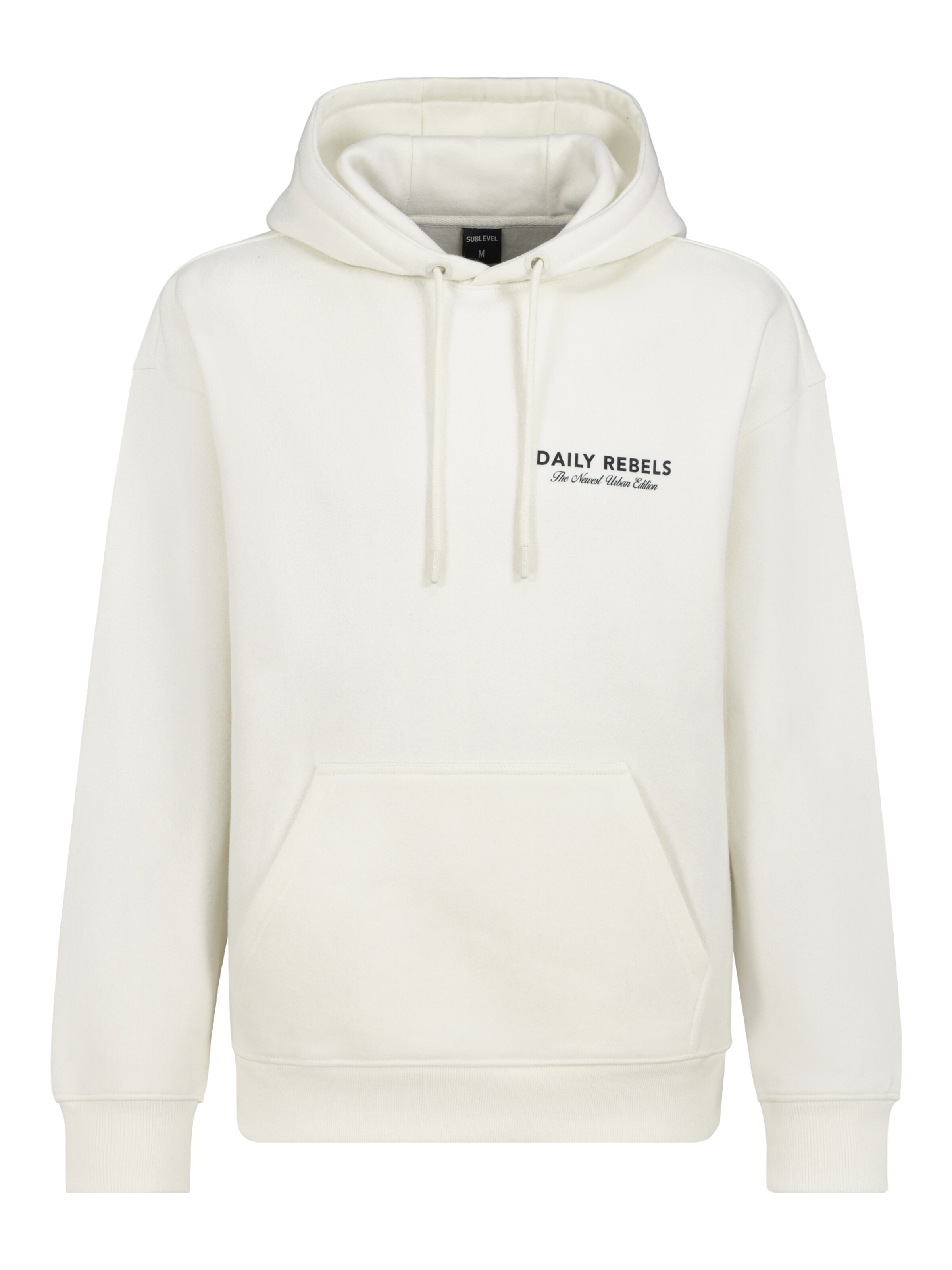 Sublevel Sweatshirt in Weiß: Vorderseite