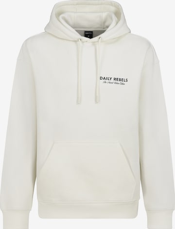 Sublevel Sweatshirt in Weiß: Vorderseite