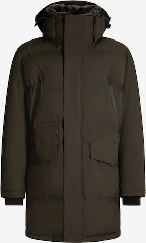 STRELLSON Winter Coat 'Ambience ' in Brown: front