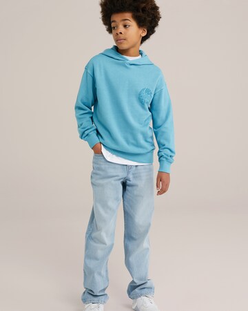 WE FashionSweater majica - plava boja