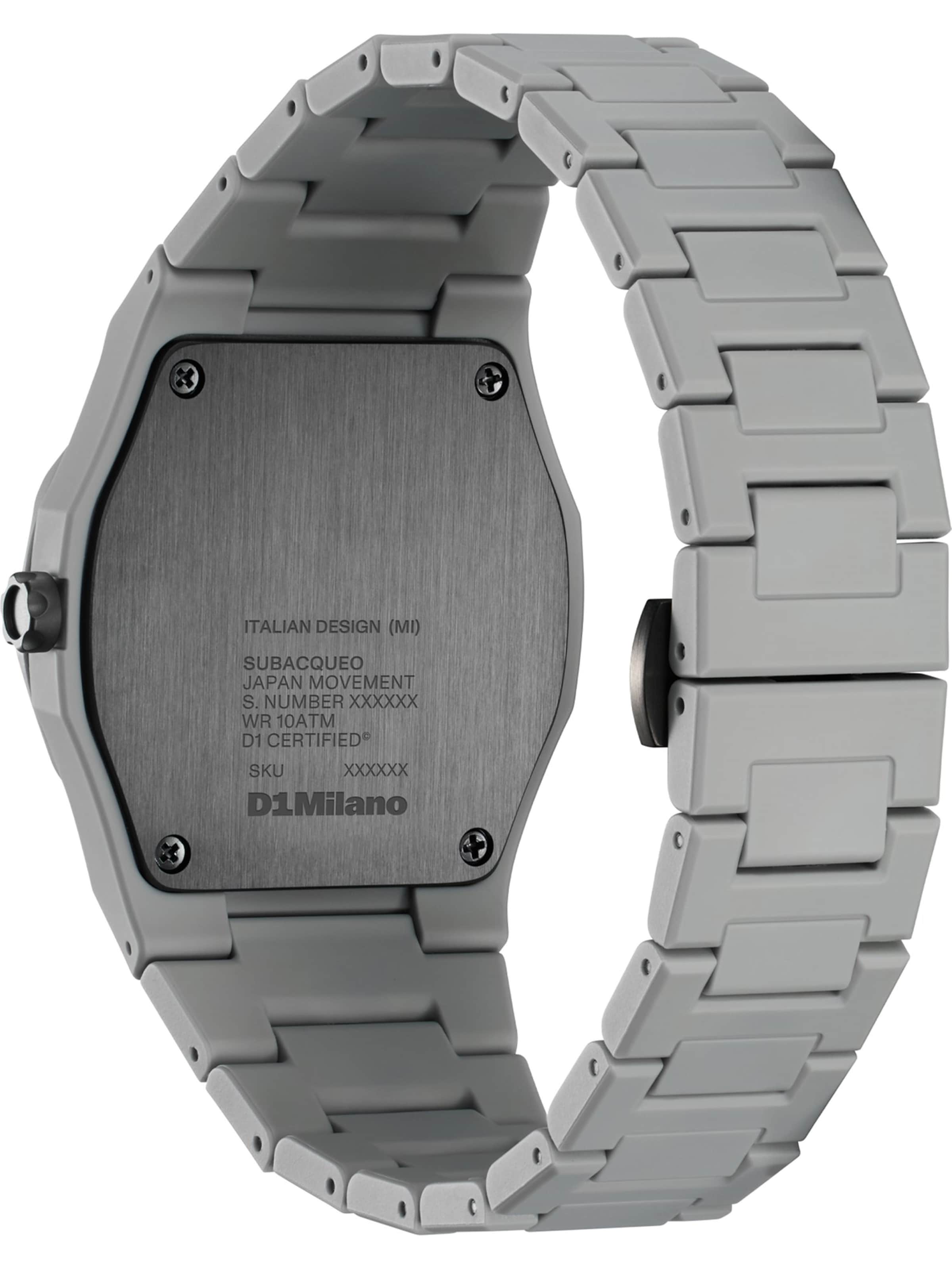 D1 Milano Uhr in Grau
