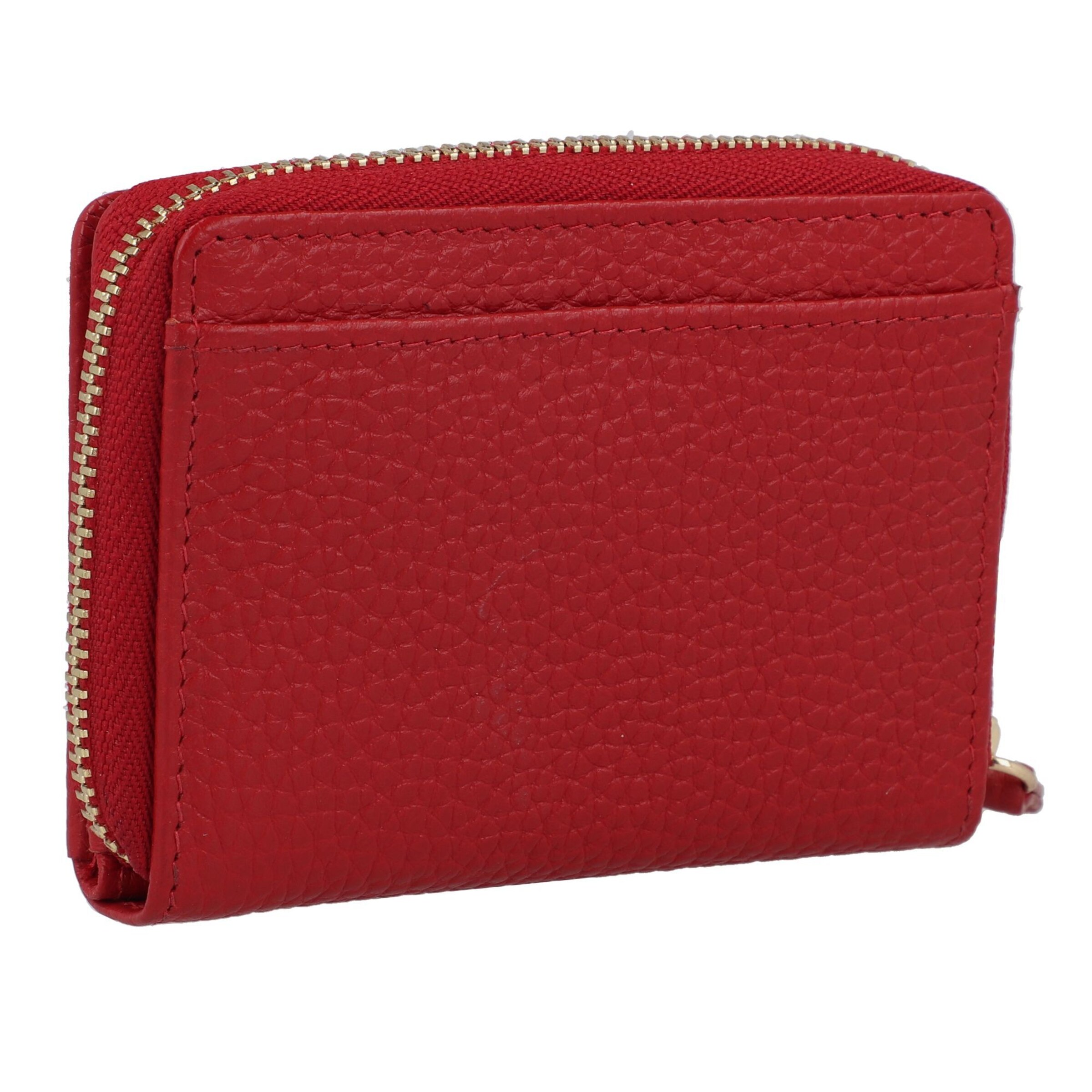 Portamonete di Braun Büffel in rosso