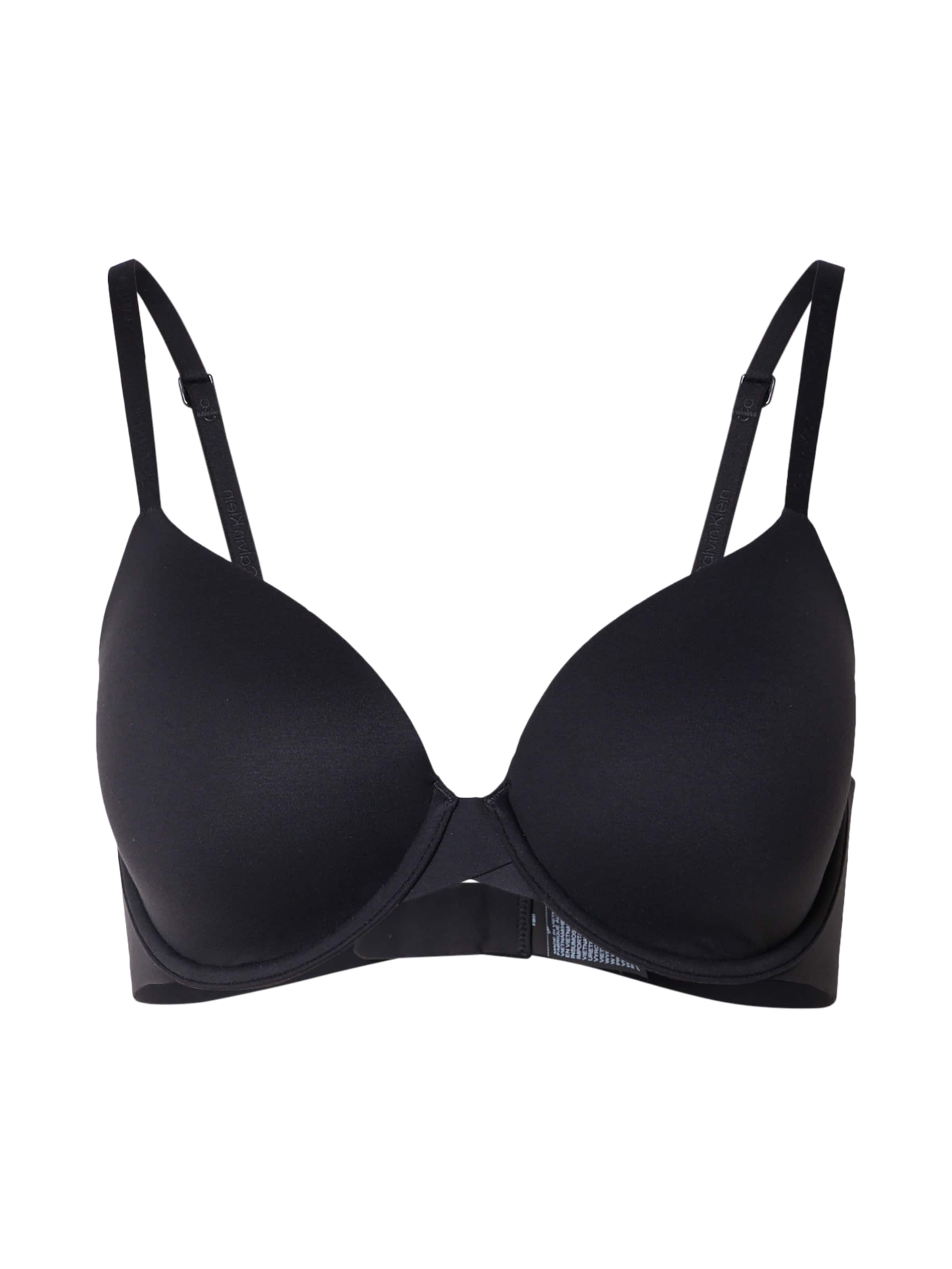 Invisible Soutien-gorge Calvin Klein Underwear en noir : devant