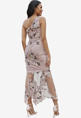 Chi Chi London Evening Dress in Pink