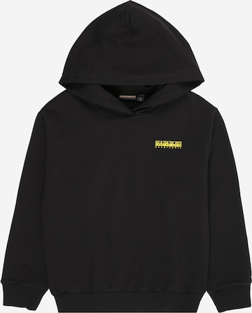 juoda NAPAPIJRI Megztinis be užsegimo 'B-ADIGE': priekis