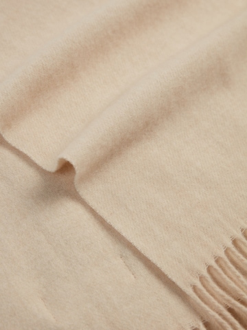 Écharpe 'Unisex Cashmere Fringed Scarf' GOBI Cashmere en beige