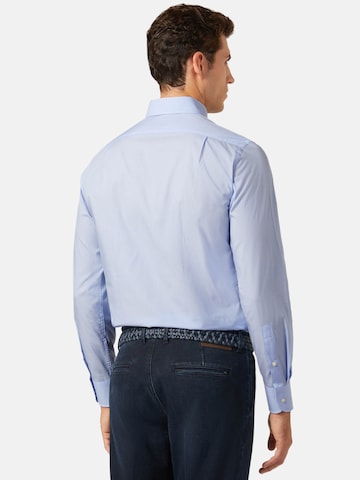 Boggi Milano Regular fit Button Up Shirt in Blue