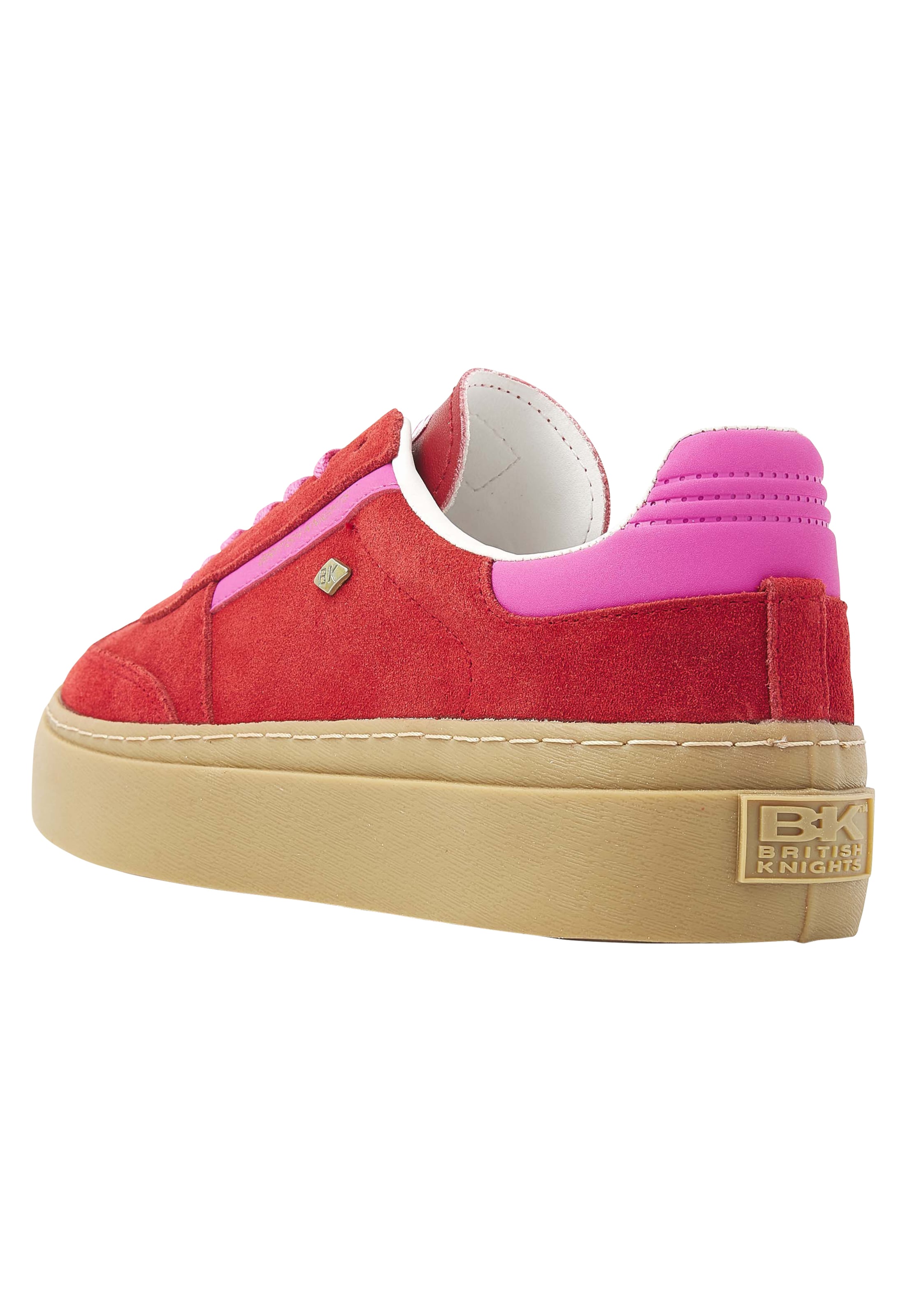 BRITISH KNIGHTS Matalavartiset tennarit ' RE-ISSUE ' värissä punainen