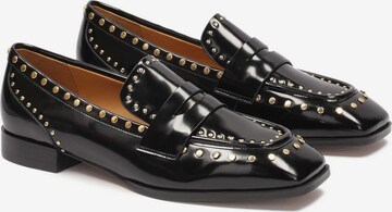 Kazar Classic Flats in Black