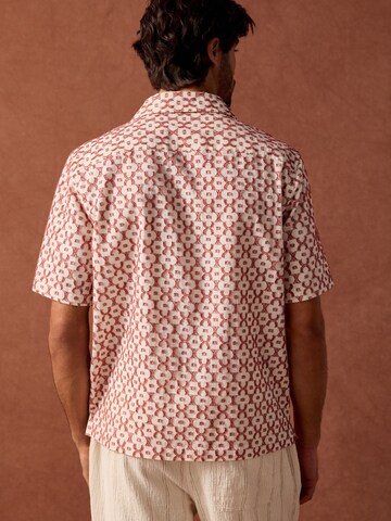 Next Rovný strih Košeľa - Červená