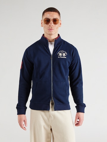 Giacca di felpa di La Martina in blu: frontale