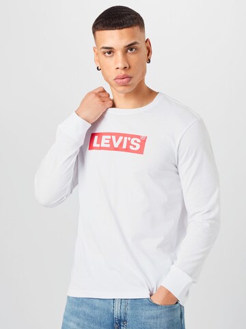 LEVI'S ® Bluser & t-shirts 'Relaxed LS Graphic Tee' i hvid: forside