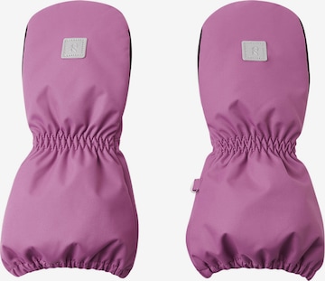 Reima Athletic Gloves 'Nouto' in Purple: front