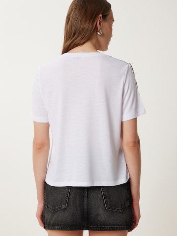 T-shirt Happiness İstanbul en blanc