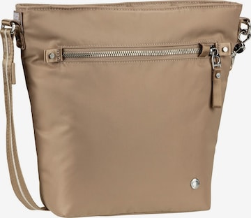 Pacsafe Umhängetasche in Grau: Vorderseite