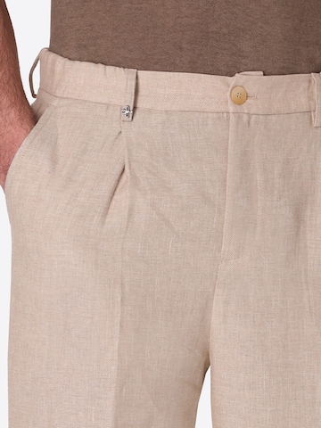 Loosefit Pantalon à plis 'Ban T. Certo' Distretto12 en beige