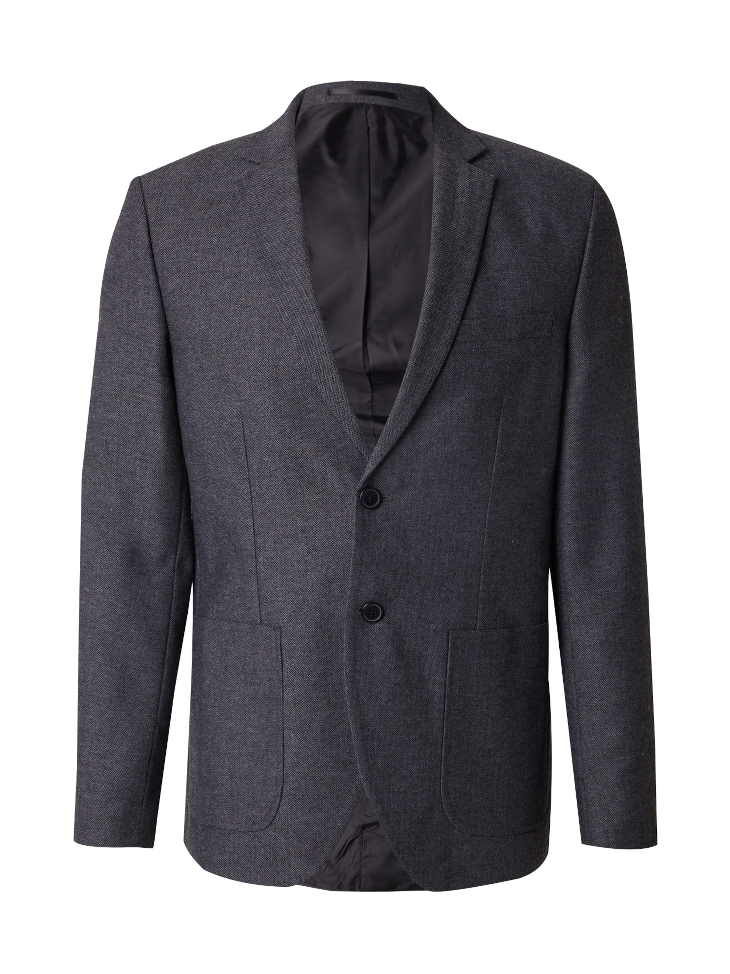 pilka Jack & Jones Premium Priglundantis modelis Klasikinis švarkas 'JPRMADISON': priekis