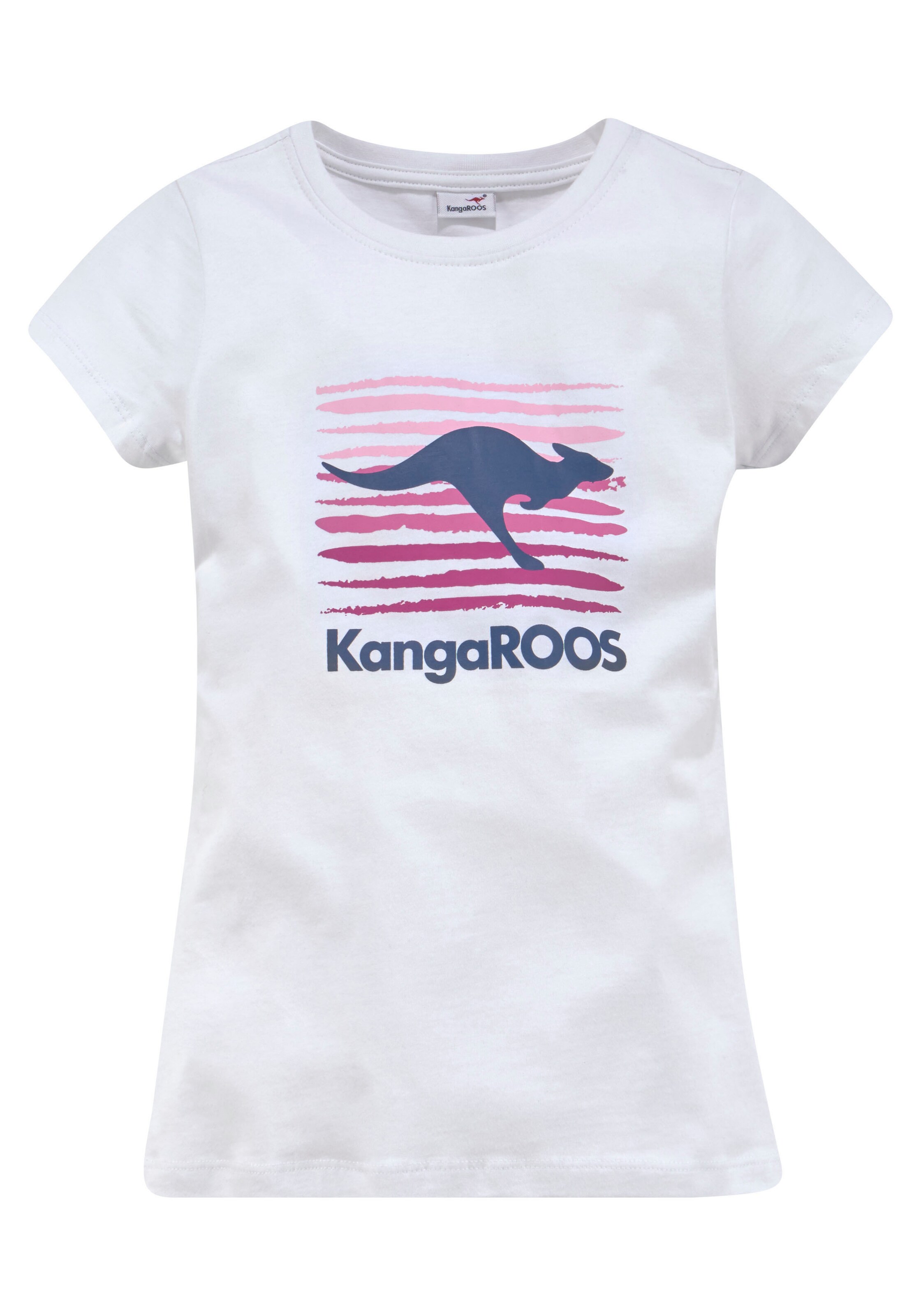 KangaROOS T-Shirt in Weiß: Vorderseite