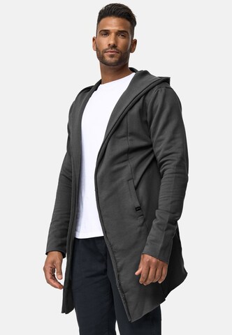 Veste de survêtement 'Brekstad' INDICODE JEANS en gris