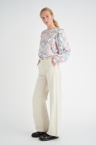 Wide leg Jeans 'Anson' di InWear in bianco