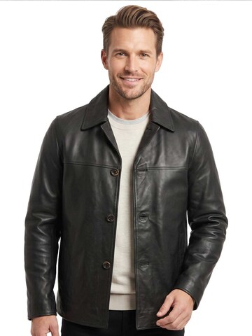 MILESTONE Between-Season Jacket 'MSMarlon' in Black: front