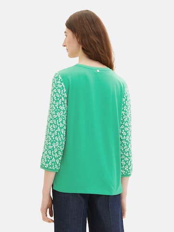 TOM TAILOR Shirt in Groen