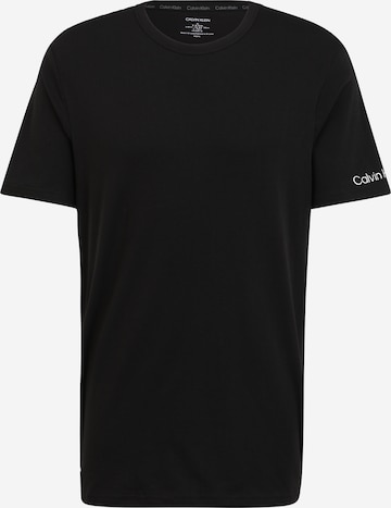 Tricou de la Calvin Klein Underwear pe negru: față